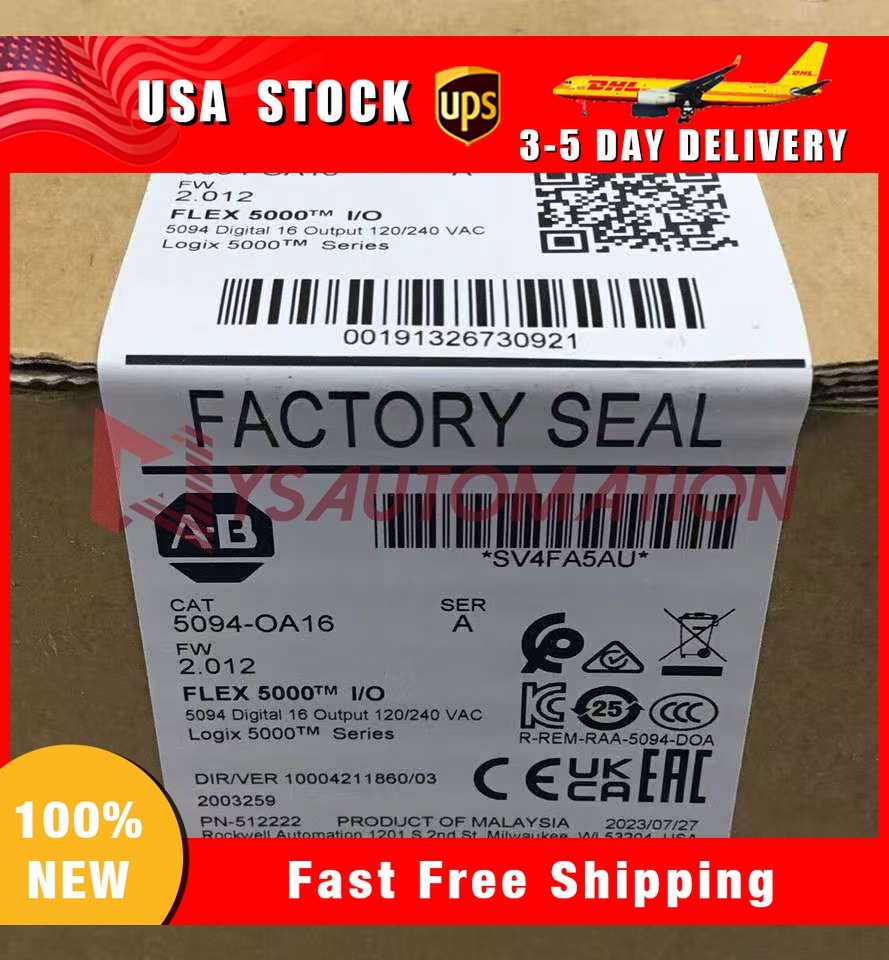 Allen-Bradley 5094-OA16 New Factory Sealed 5094OA16 New in Box Free Shipping PLC