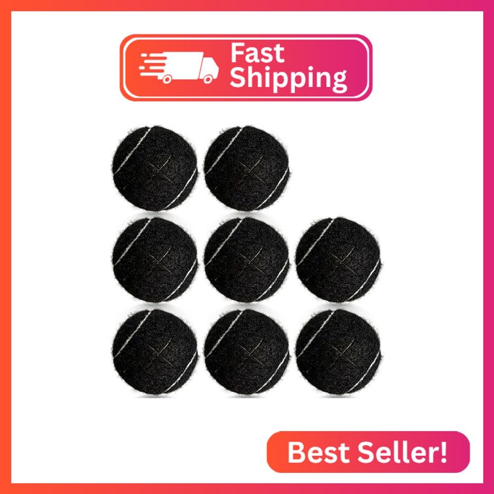 HiBallBall 8 Pack Precut Tennis Balls for Walkers, Heavy Duty Glide Balls for Wa