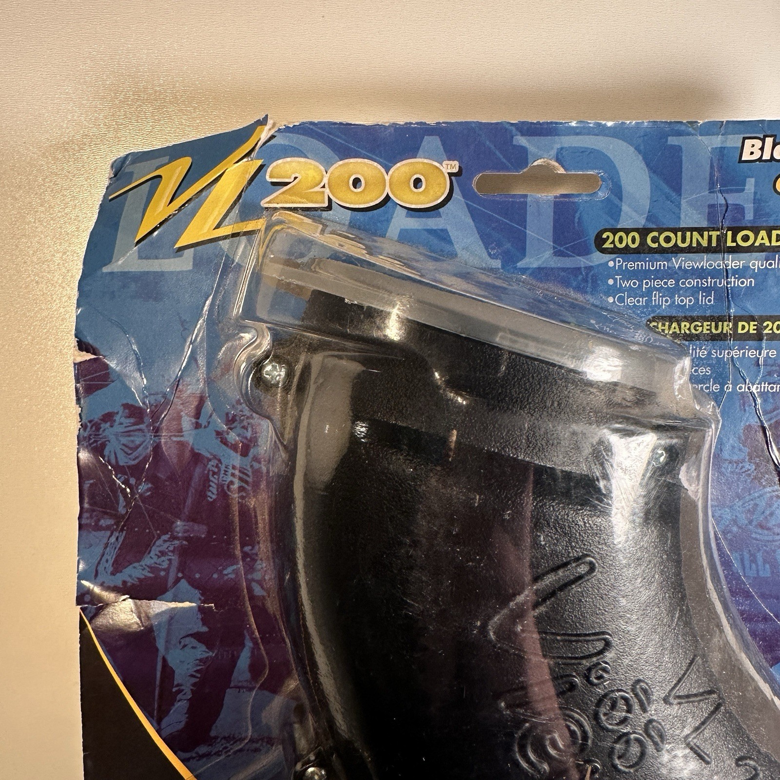 VIEWLOADER VL200 Count Loader Clear Flip Top Lid Black Onyx NOS Sealed