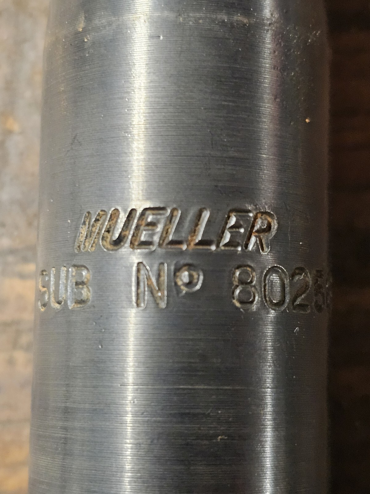 MUELLER TAPPING MACHINE PART 80256