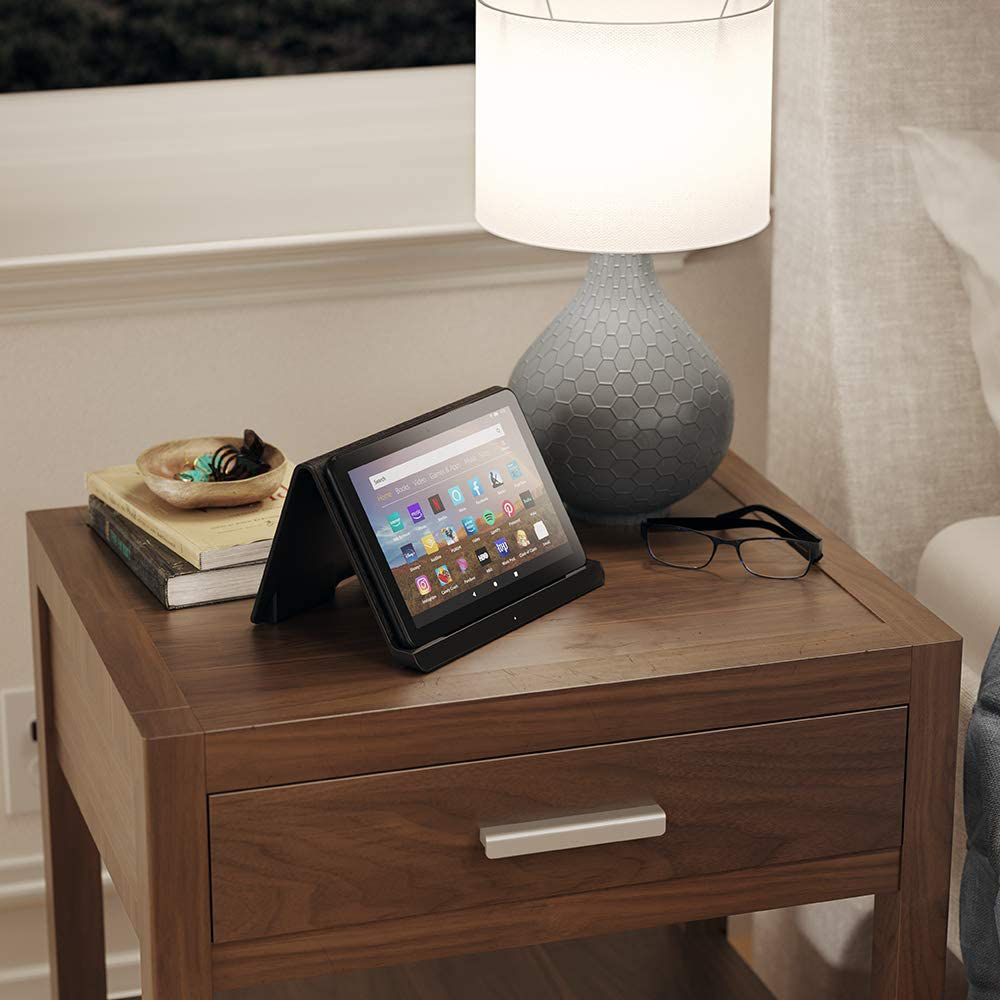 All New, Made for Amazon, Wireless Charging Dock for Amazon Fire HD 8 Plus (only