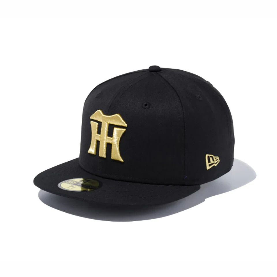 NEW ERA 59FIFTY Cap NPB Hanshin Tigers Black × Gold Size 7-8 Unisex 14525185
