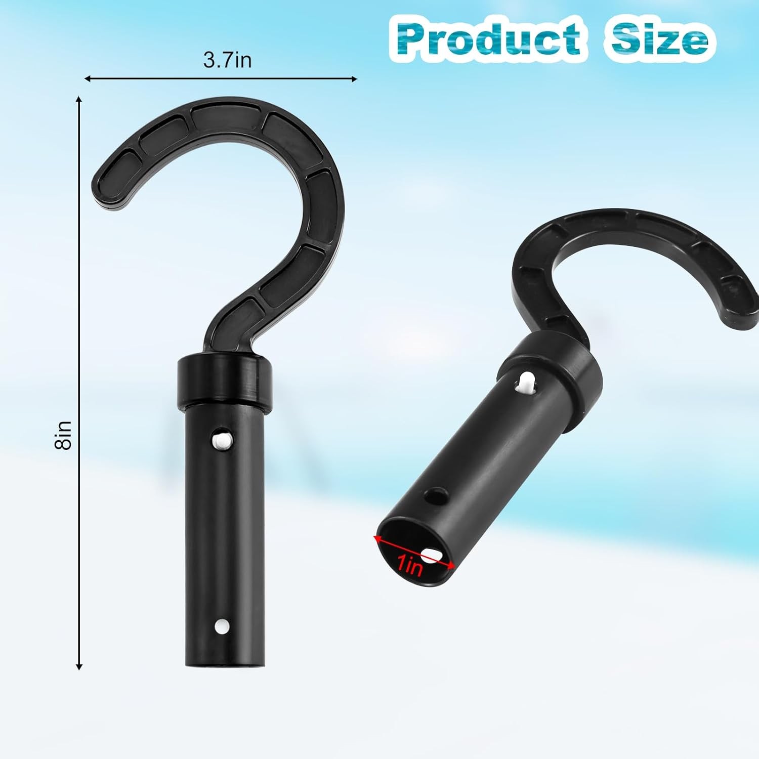 2 Pack Hook for All Robotic Pool Cleaner, Pool Accessories, Including Cordless,