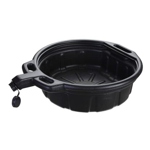 74645 4-1/4 Gallon Oil Drain Pan for Garages, Repair Shops and DIY,