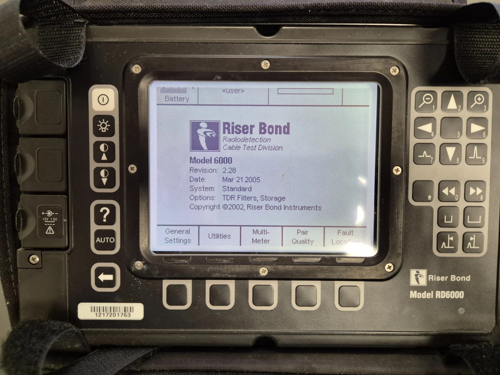 Riser Bond RD6000 Multifunction Fault Finder + Warranty