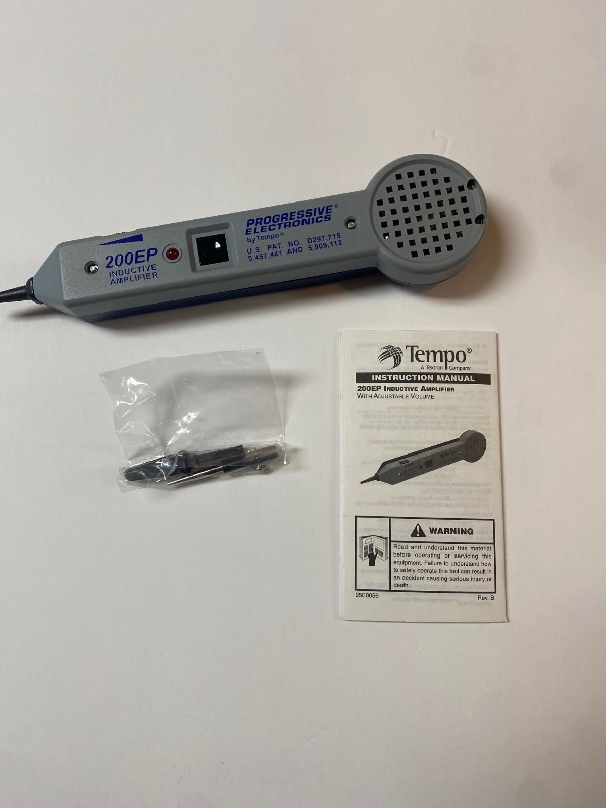 Vintage Progressive Electronics/Tempo 200EP Inductive Amplifier Tone Probe USA