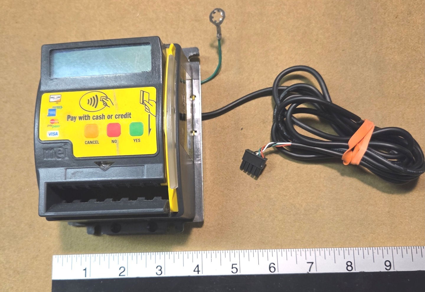 Mei vending machine EasiChoice 4IN1 credit card reader p# 250067297  Tested good