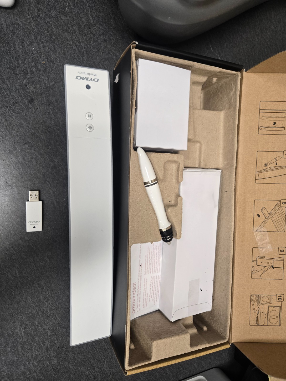 DYMO MIMIO TEACH ICD02-01 STYLUS Interactive Portable White Board System