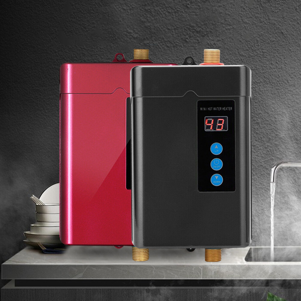 3000W 110V Electric Hot Water Heater Tankless Quick Instant Hot Water Heater USA