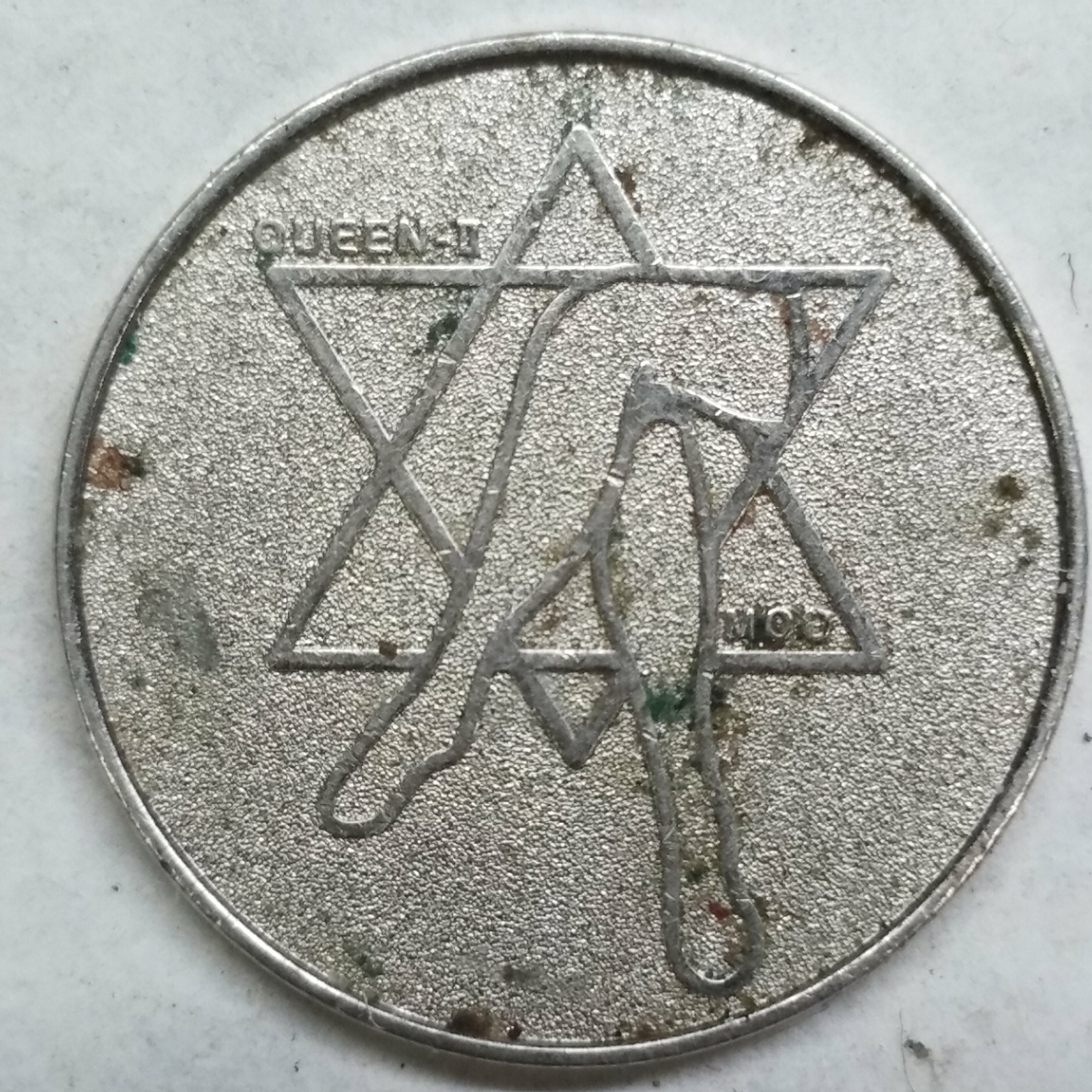 Queen-II Moo Coin Token 1-Inch Diameter