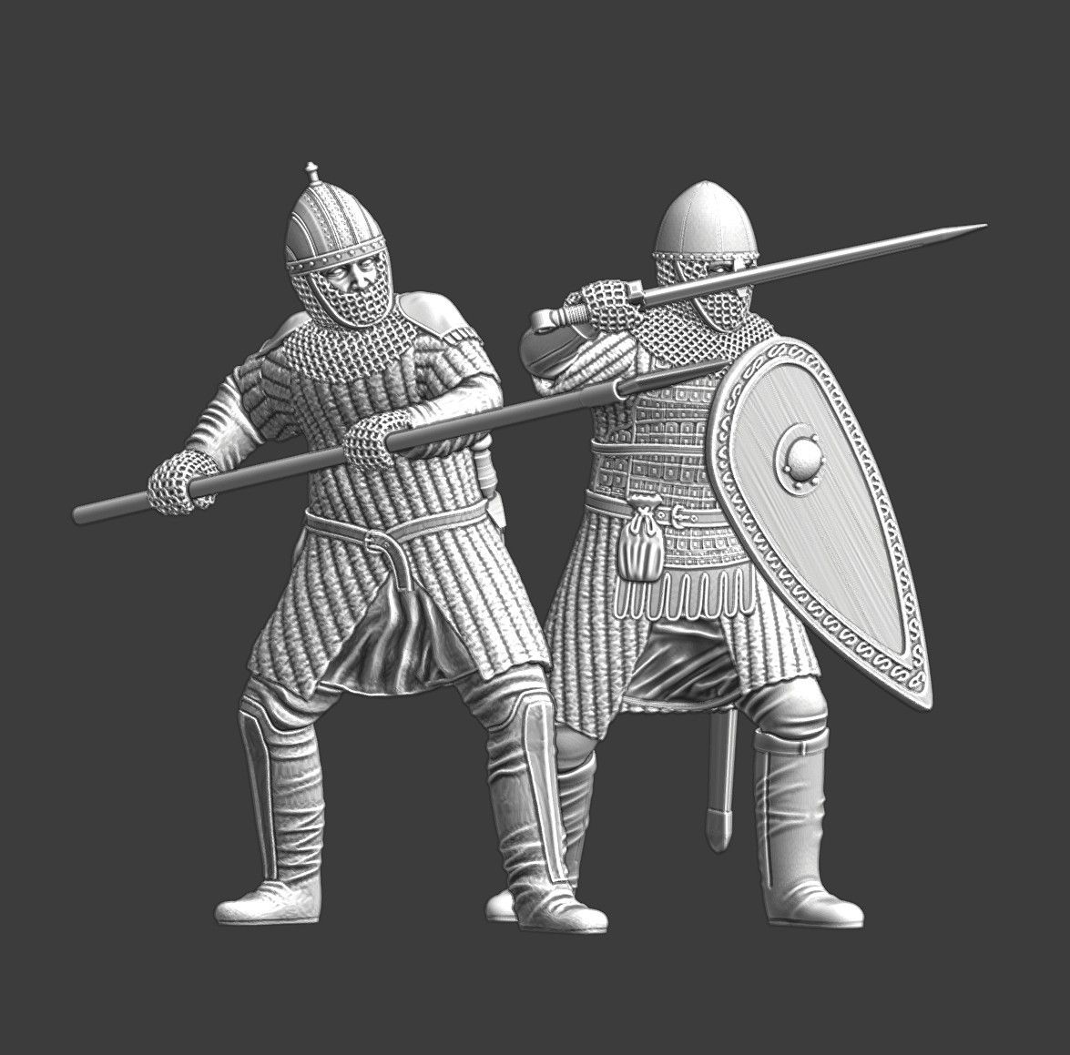 Northern Crusades Miniatures Medieval Kievan Rus City Guards Saga DnD 3D 28mm +