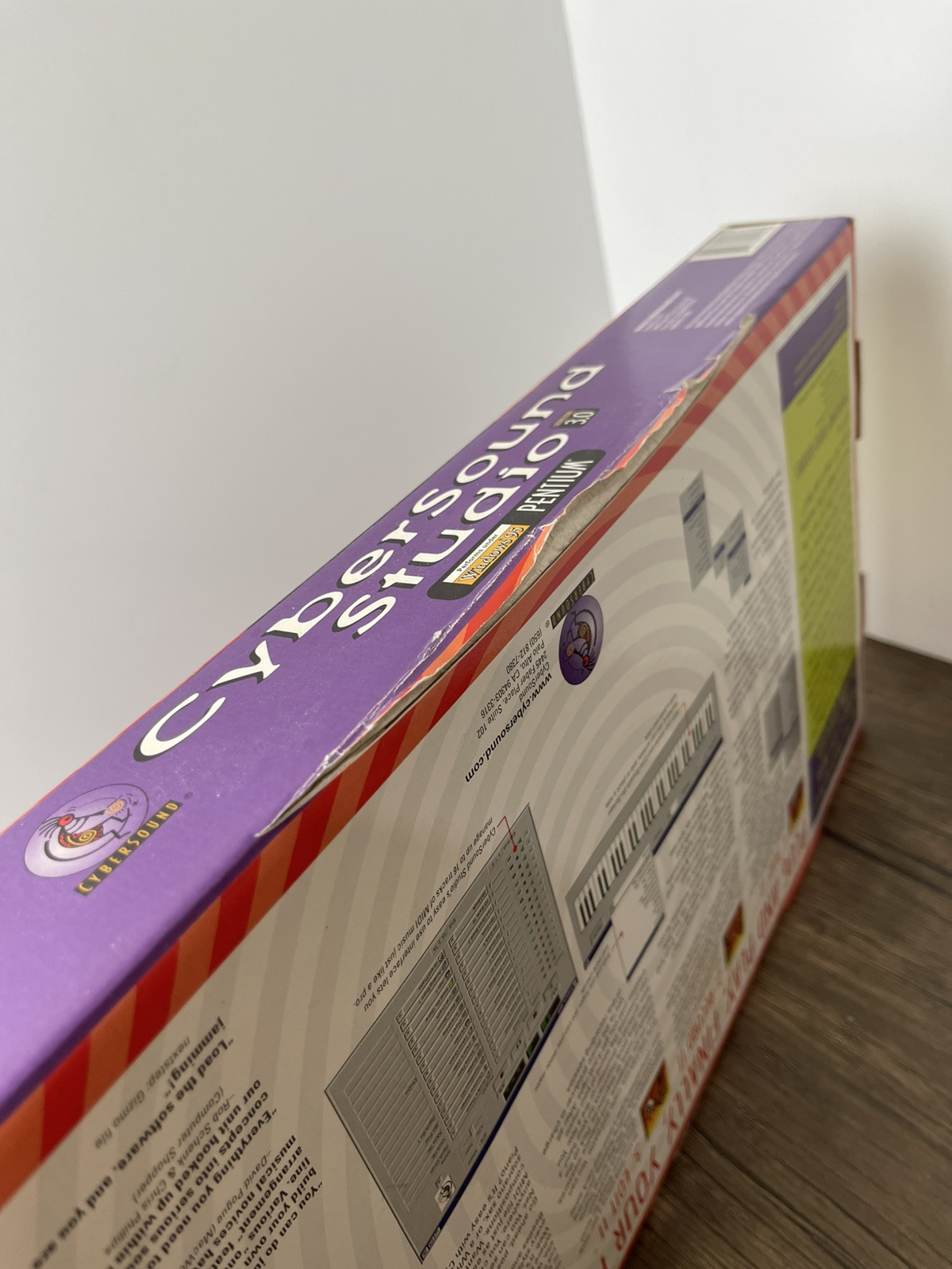 CyberSound Studio Music Maker 3.0 Midi Keyboard System - New Open Box