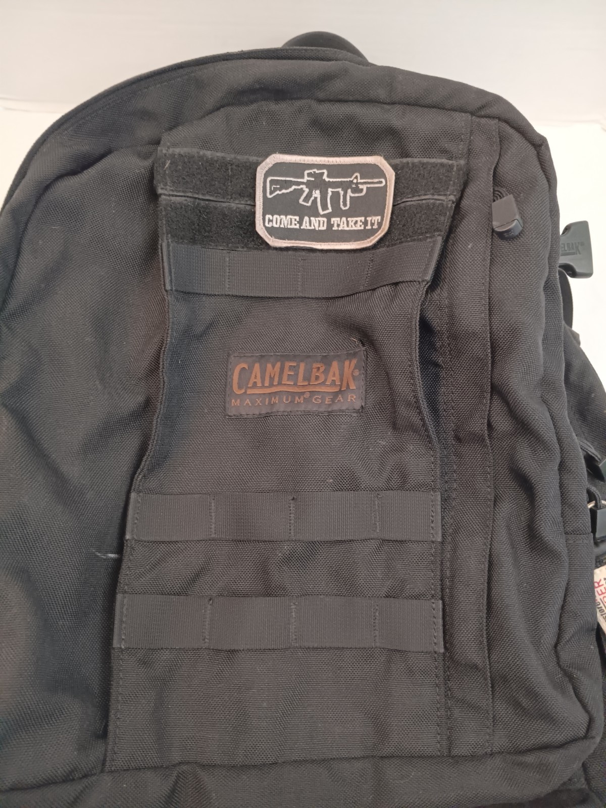 CAMBELBACK MAXIUMUM GEAR BFM LARGE TACTICAL BLACK HIKING BACKPACK NO BLADDER