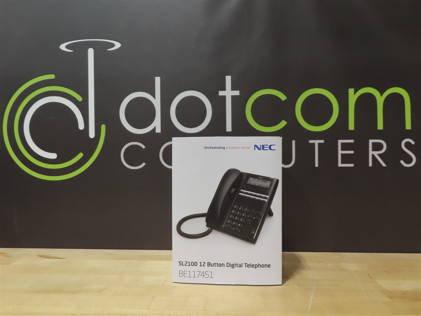NEC SL2100 12 Button Digital Telephone IP7WW-12TXH-B1 TEL(BK) BE117451 NEW