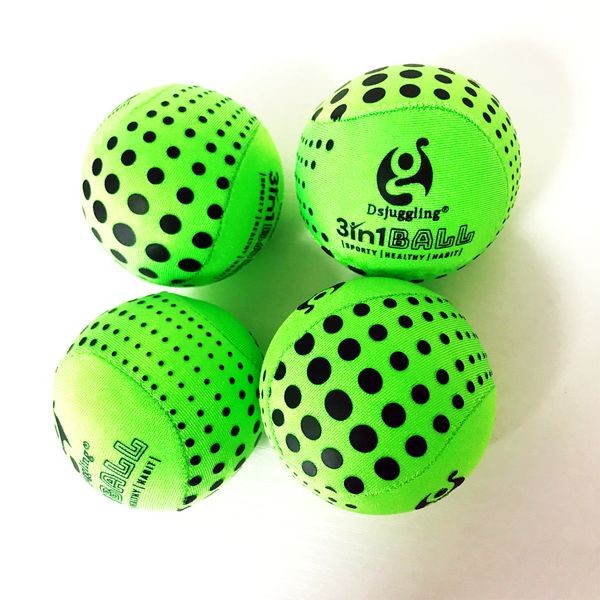 DSJUGGLING; Washable Juggling Balls for Beginners and Professionals; Set of 4