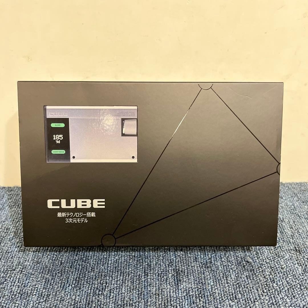 GOLFZON Caddy Talk Cube golf distance measuring device silver USDE