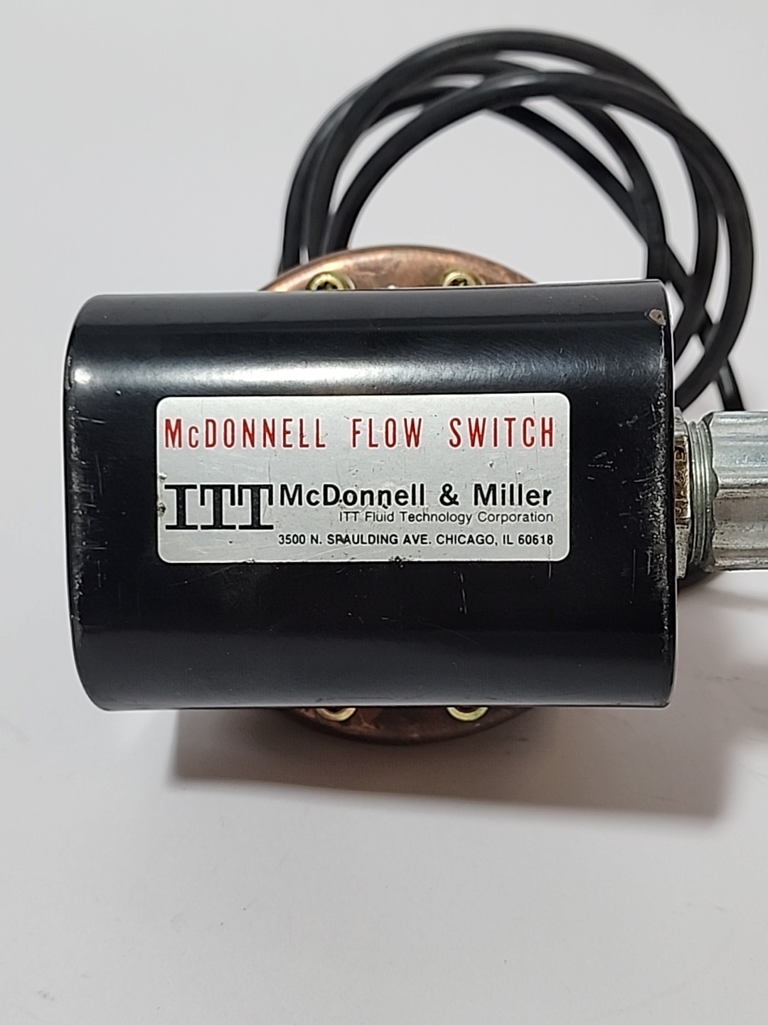 ITT McDonnell & Miller FS6-1 1 in NPT FS6 Series High Sensitivity Flow Switch