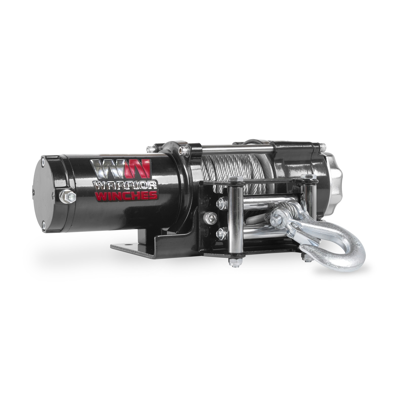 Warrior Winches 35SPS12-CAD Ninja 3500lb 12v Electric Winch w/Steel Rope