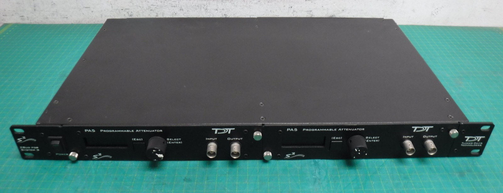 TDT PA5 (2x) Programmable Attenuators + PS25F + UZ1 USB2.0 zBus Interface
