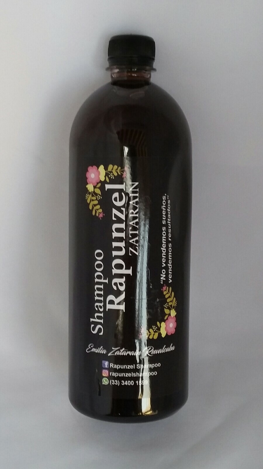 SHAMPOO RAPUNZEL ZATARAIN Fast Growth Hair Crecimiento Acelerado Original 1 Lt.