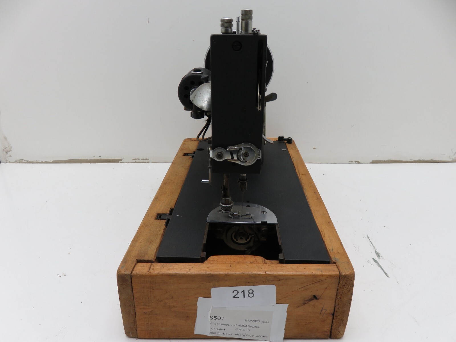 Kenmore E-6354 Sewing Machine - Untested As-is