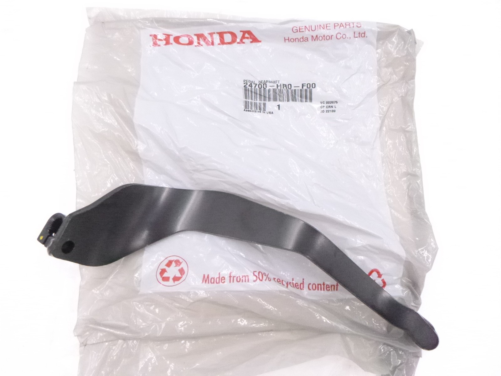 OEM Honda 24700-HR0-F00 Gearshift Pedal for 2012-2014 TRX500FM