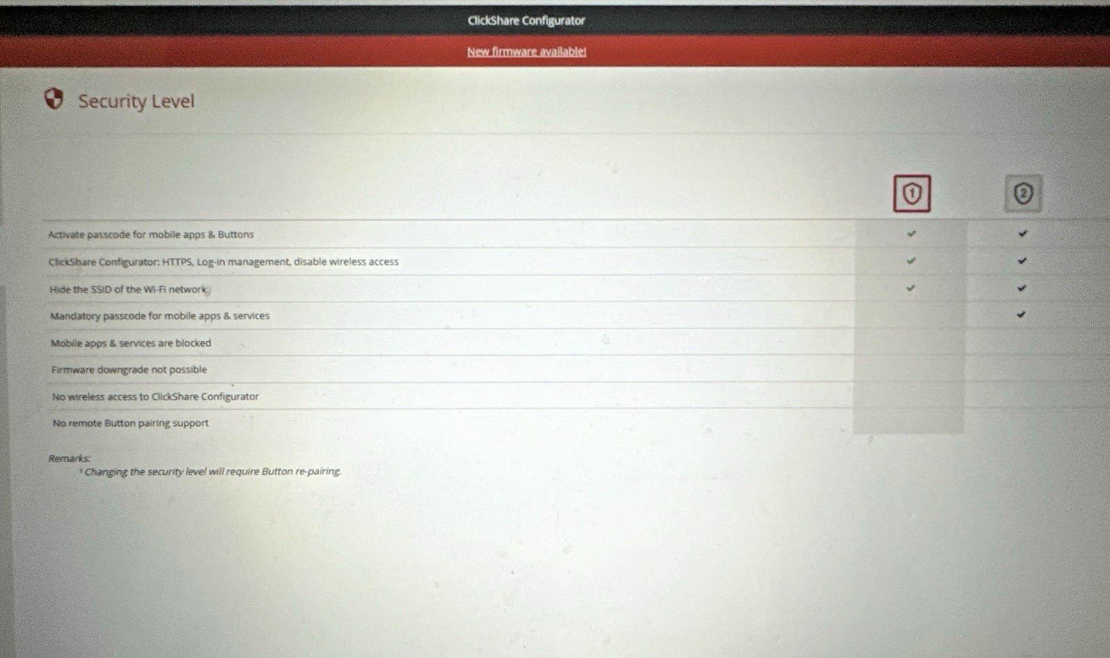 Barco ClickShare CS-100 Wireless Presentation System R9861510EU Tested + Cables