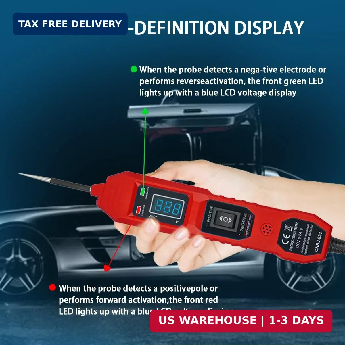 Car Circuit Tester,Multifunctional Component Activation Electrical Voltage Circu