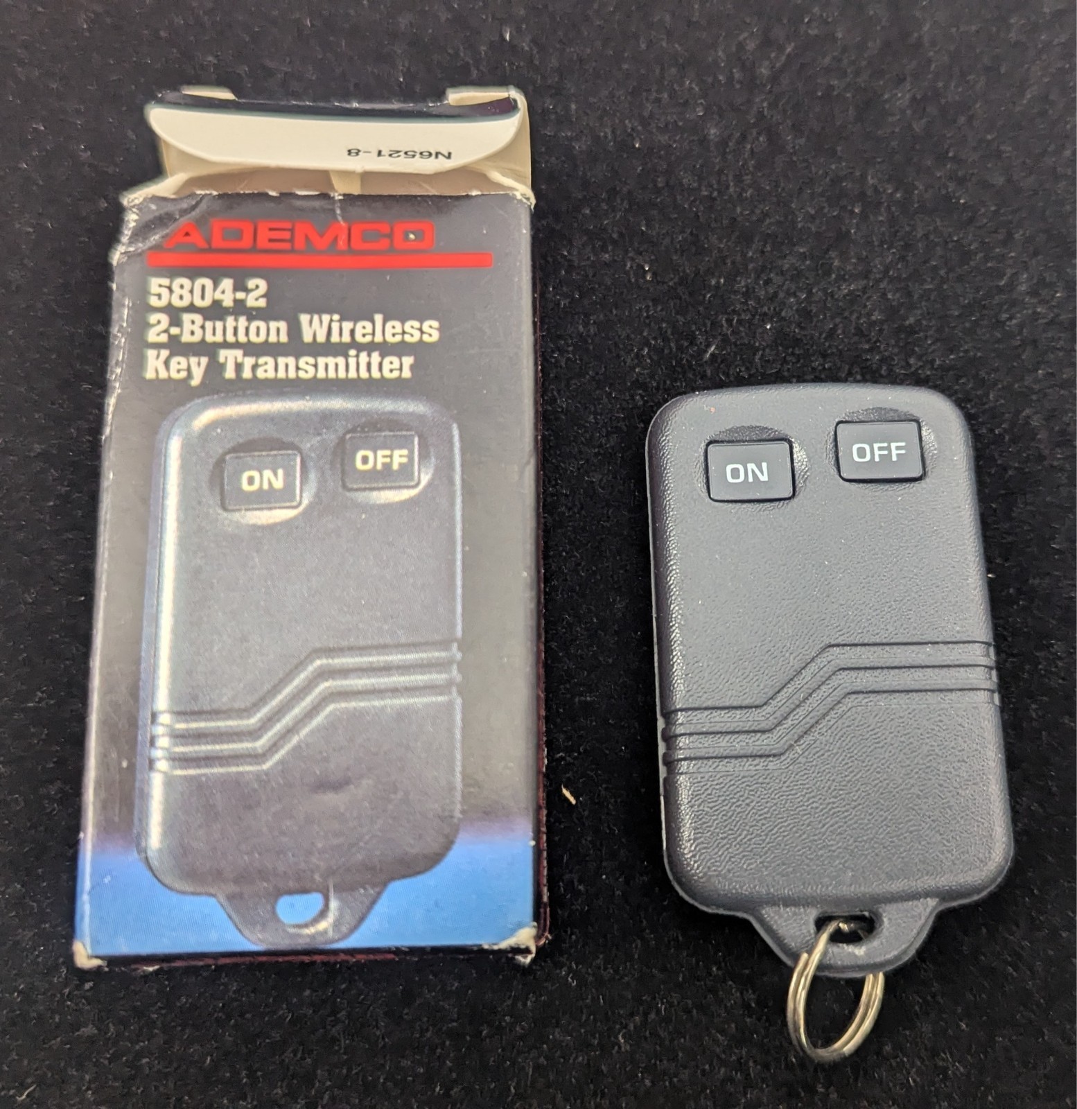 ADEMCO 5804-2 Wireless Key Transmitter Remote Fob 2-BUTTON CFS8DL5804