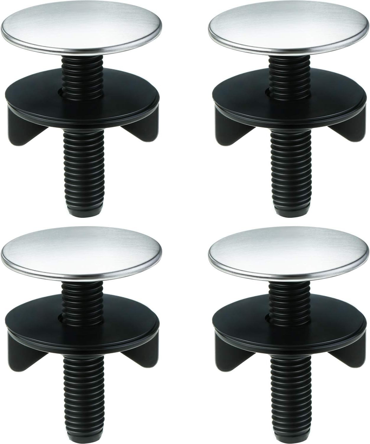 4 Pieces Kitchen Sink Hole Cover Faucet Cap Kitchen Sink Tap Hole Plate Stopper