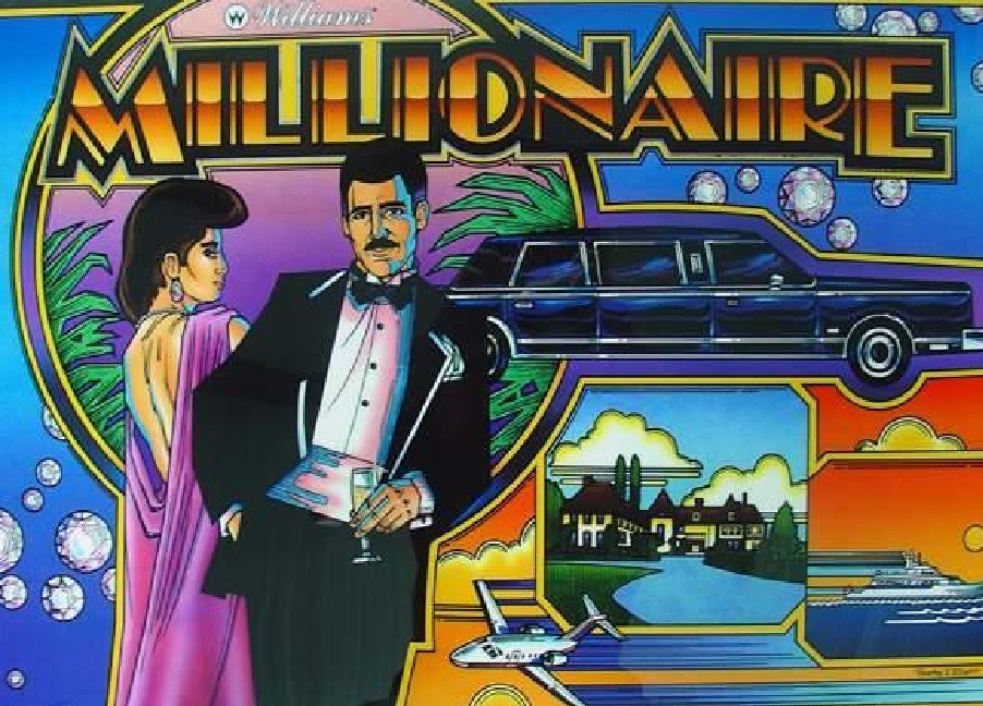 MILLIONAIRE- NON GHOSTING Lighting Kit custom SUPER BRIGHT PINBALL LED KIT
