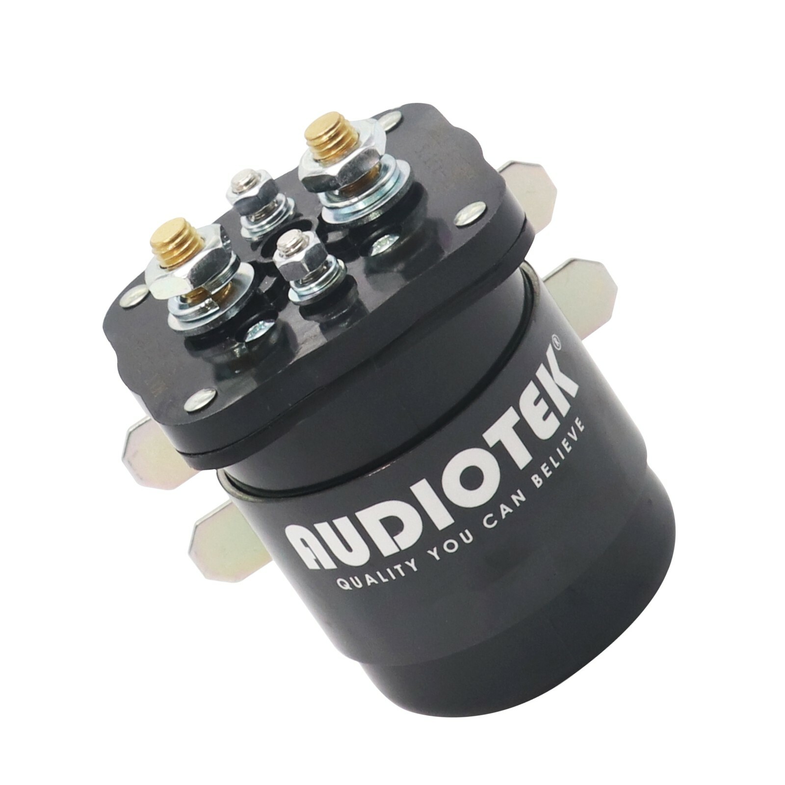 Audiotek 200A 12V Continuous 200 Amp Mobile Audio Relay and Battery Isolator