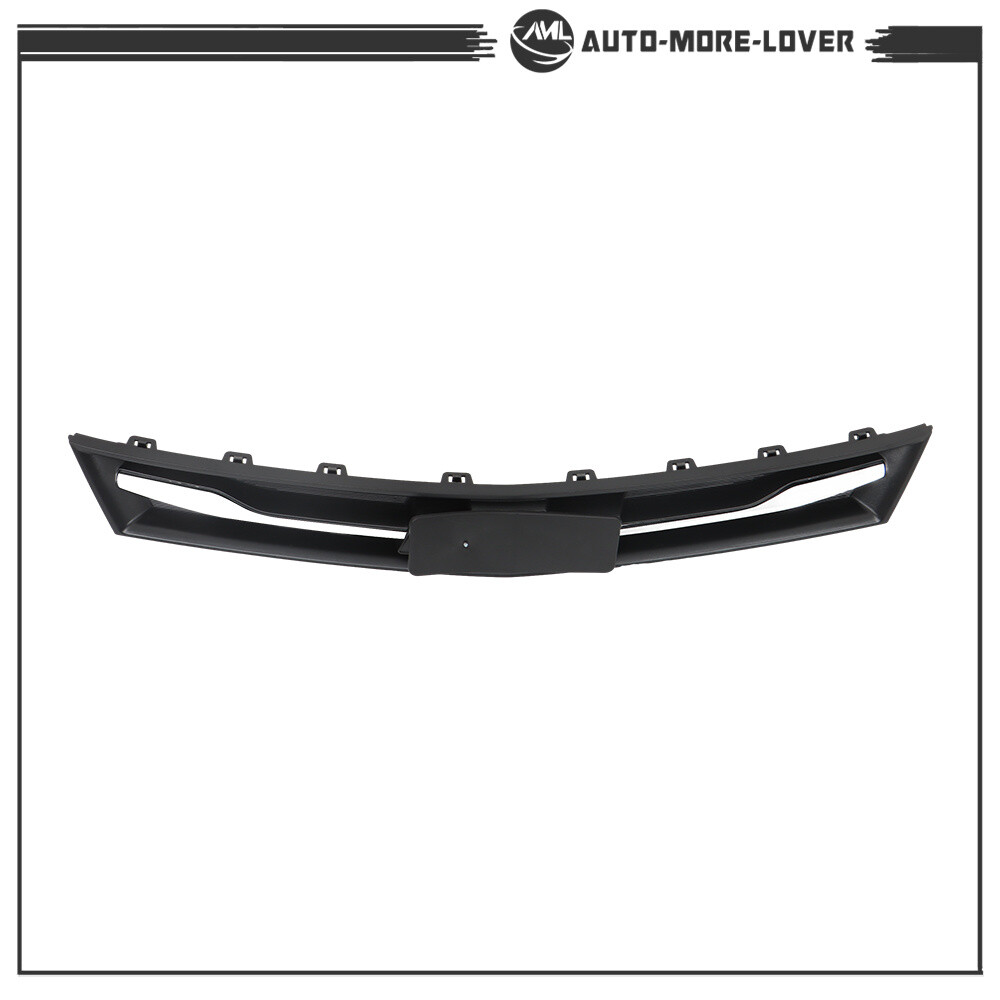For Chevrolet Trax 2017-2021 Front Upper and Lower Grille Set Black Chrome 2PCS
