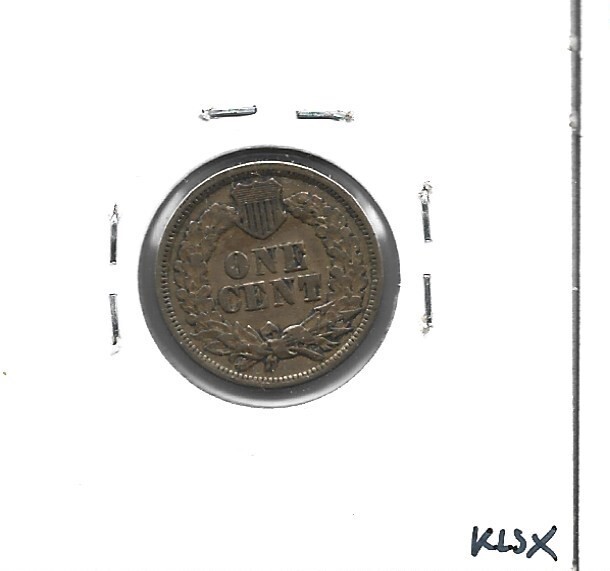 1863 Indian head Cent XF
