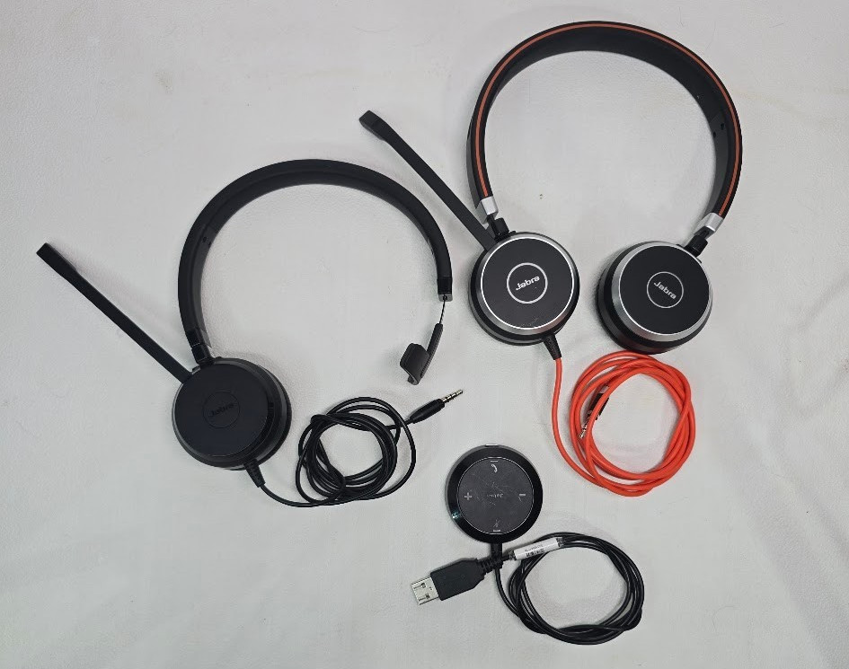 Jabra Evolve 30 40 HSC060 HSC017 Headset With USB Link Interface ENC060 LOT