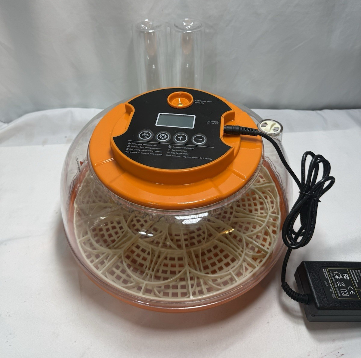 18 Egg Automatic Incubator Hatcher Humidity Control Egg Turner Chicken