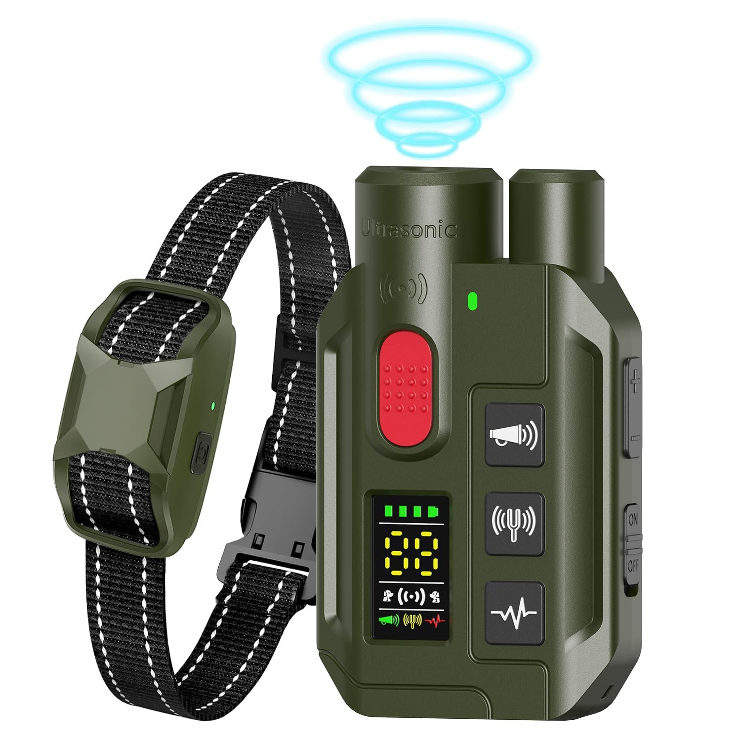 Dogs Training Collar 1968FT Dog Training Collar with Remote, IP67 Waterproof ...