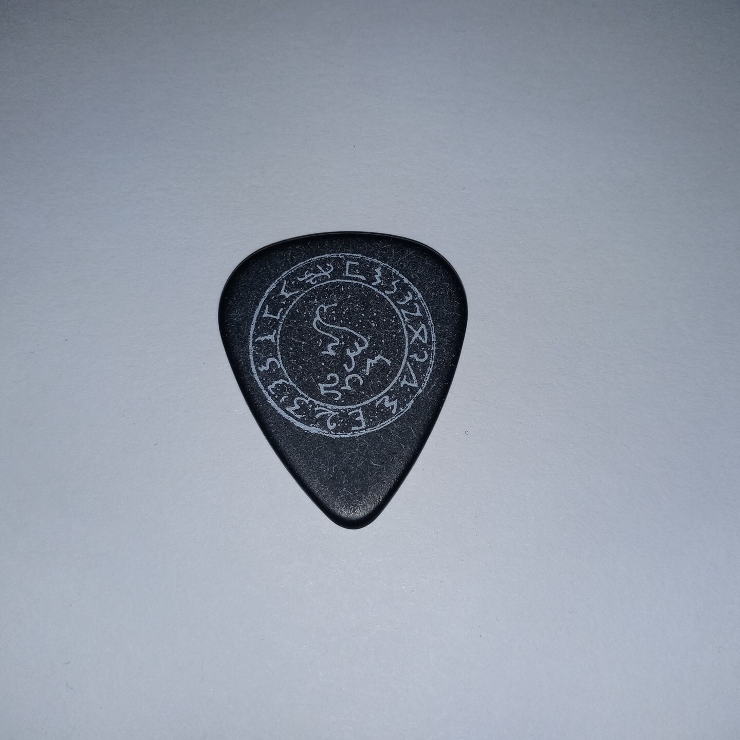 INCANTATION Band Logo Signature Milwaukee Metal Fest 2024 Stage Used GUITAR PICK
