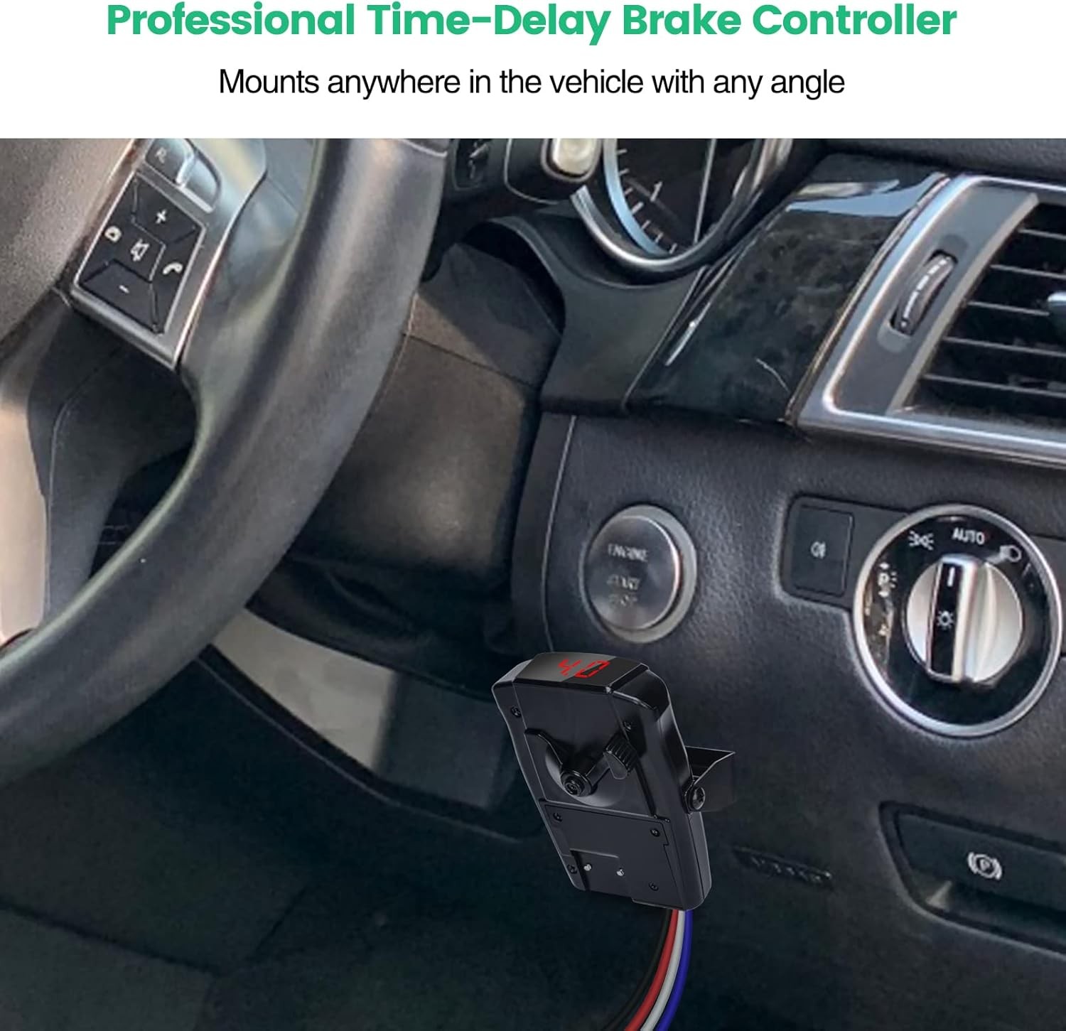 Trailer Brake Controller, Time-Delay Brake Controller Axle Trailers,Protection