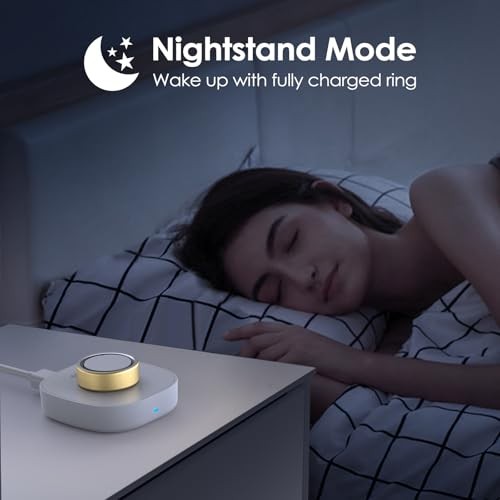 Compatible with Oura Ring 4 Charger, Not Suitable for Oura Ring Size 11 White