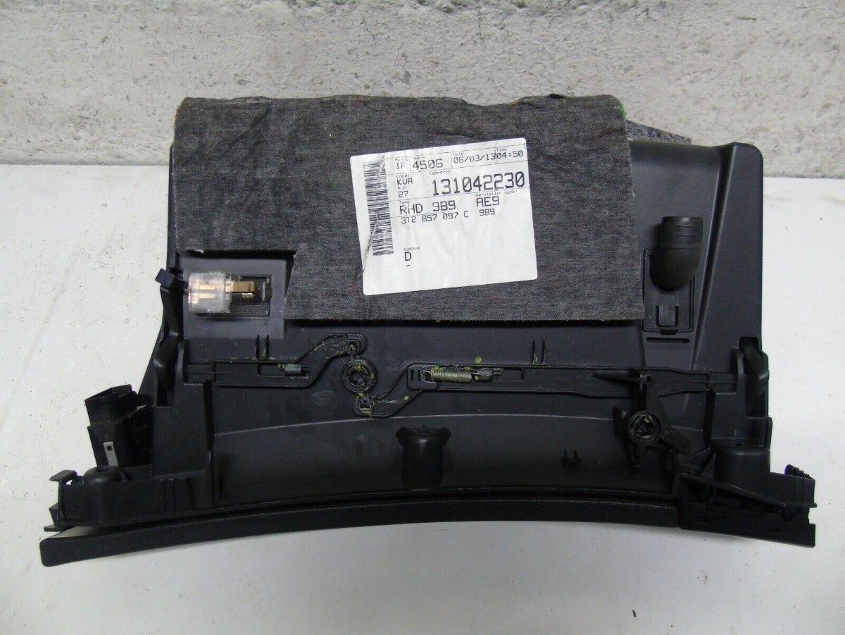 SKODA SUPERB MK2 2008-2015 GLOVE BOX COMPARTMENT 3T2857097