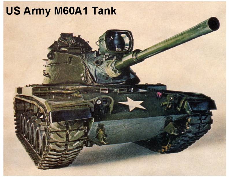 US Army M60A1 Tank  Refrigerator Magnet