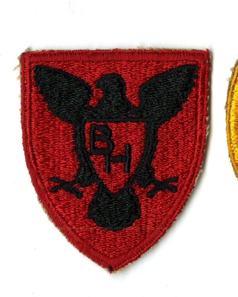 86th Infantry Division White Back Patch WWII Original Germany Europe