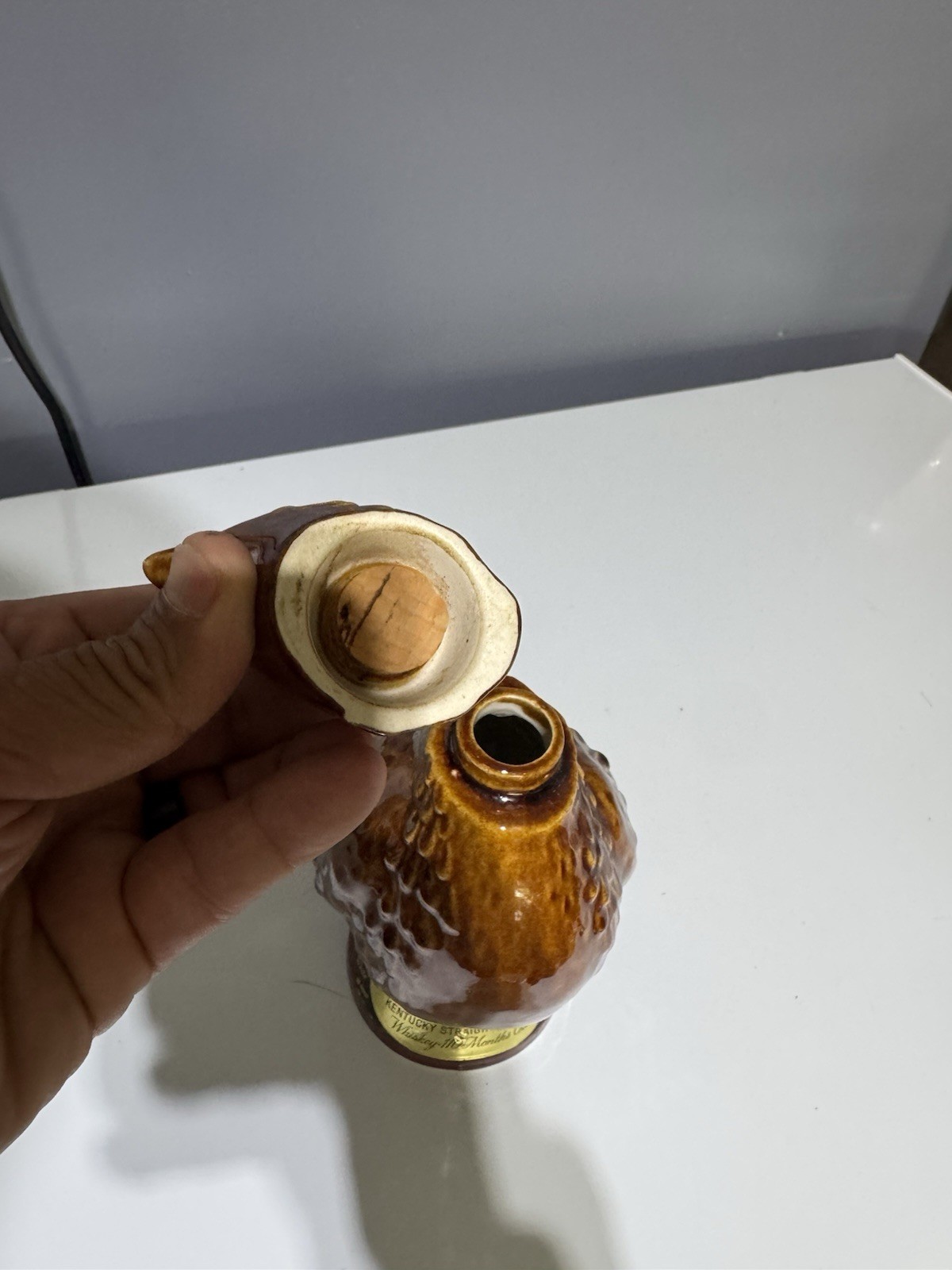 Pheasant Liquor Bottle
