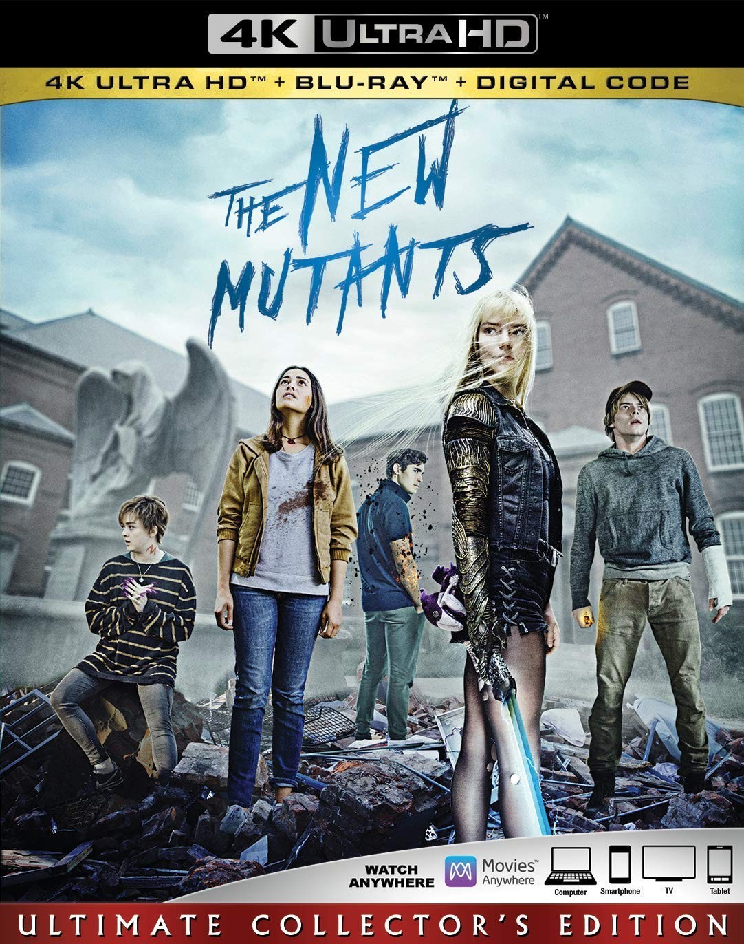 The New Mutants (4k Ultra HD, 2020) BRAND NEW - FACTORY SEALED!