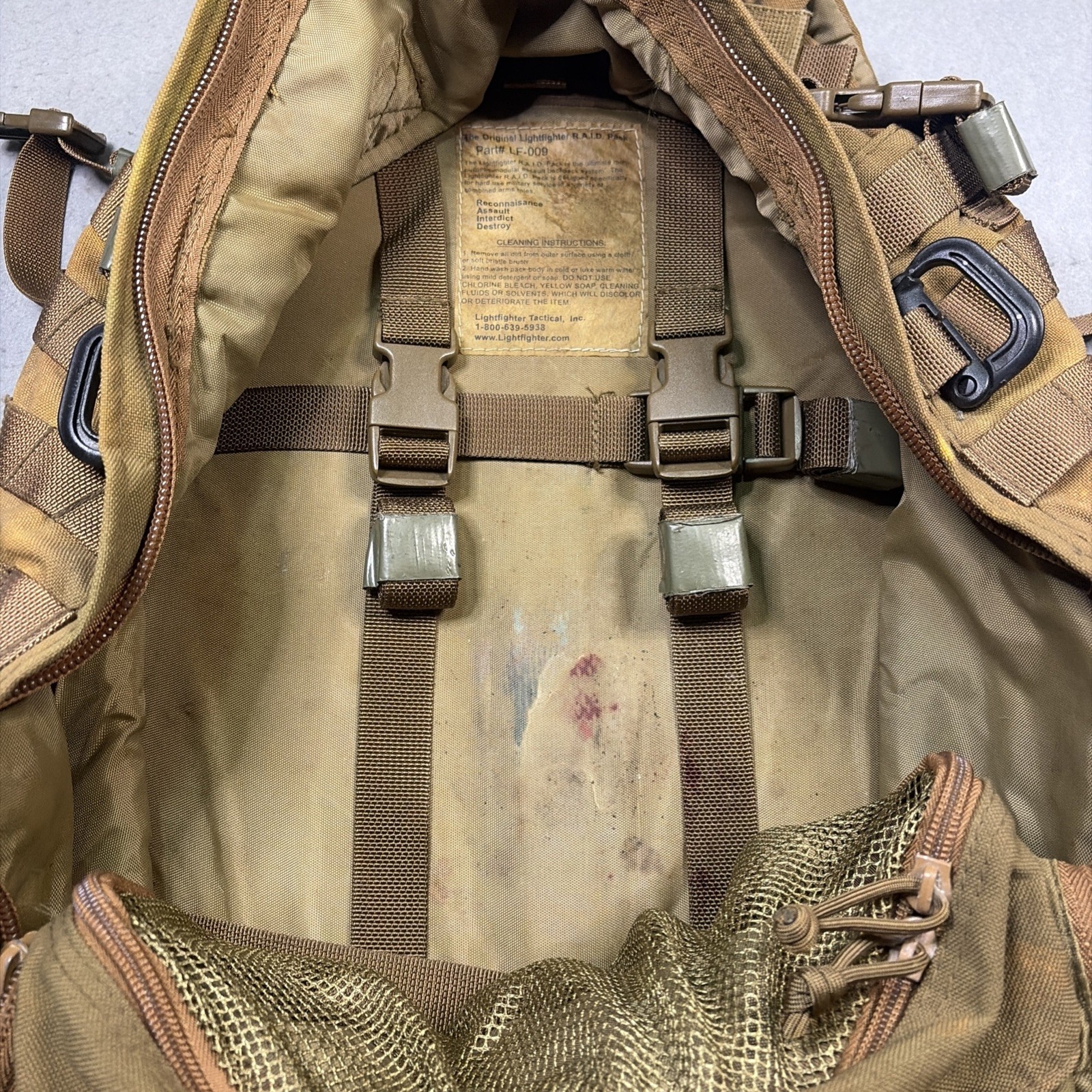 Original Lightfighter RAID pack 3 day rucksack Eagle Industries tactical LF-009