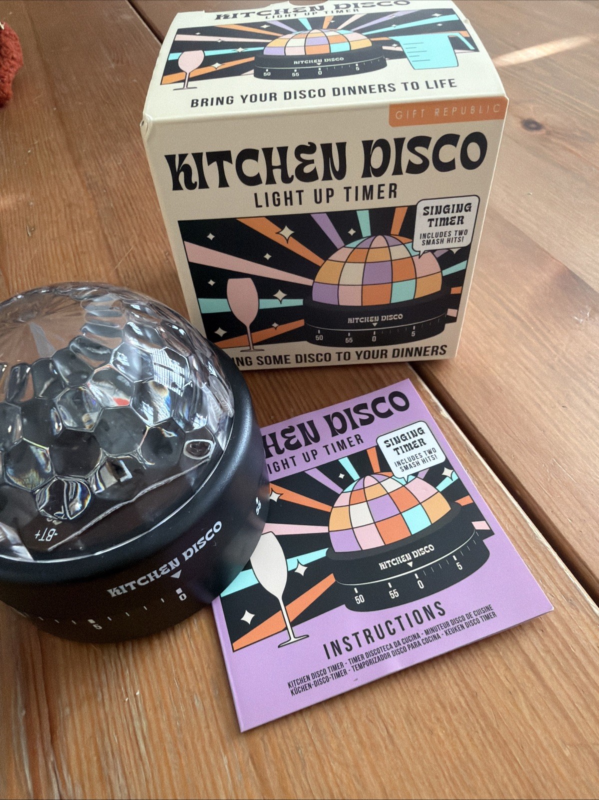 Kitchen Disco Light Up Musical Timer