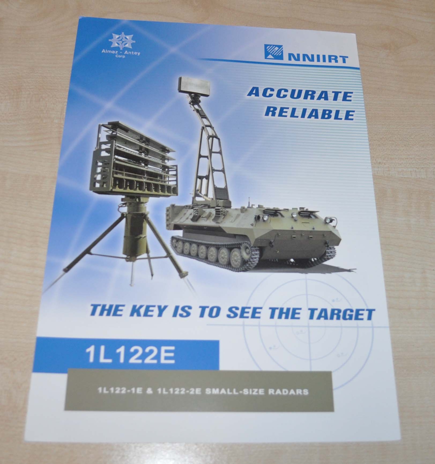 Almaz Antey Radar 1L122E Military Army Brochure Russian
