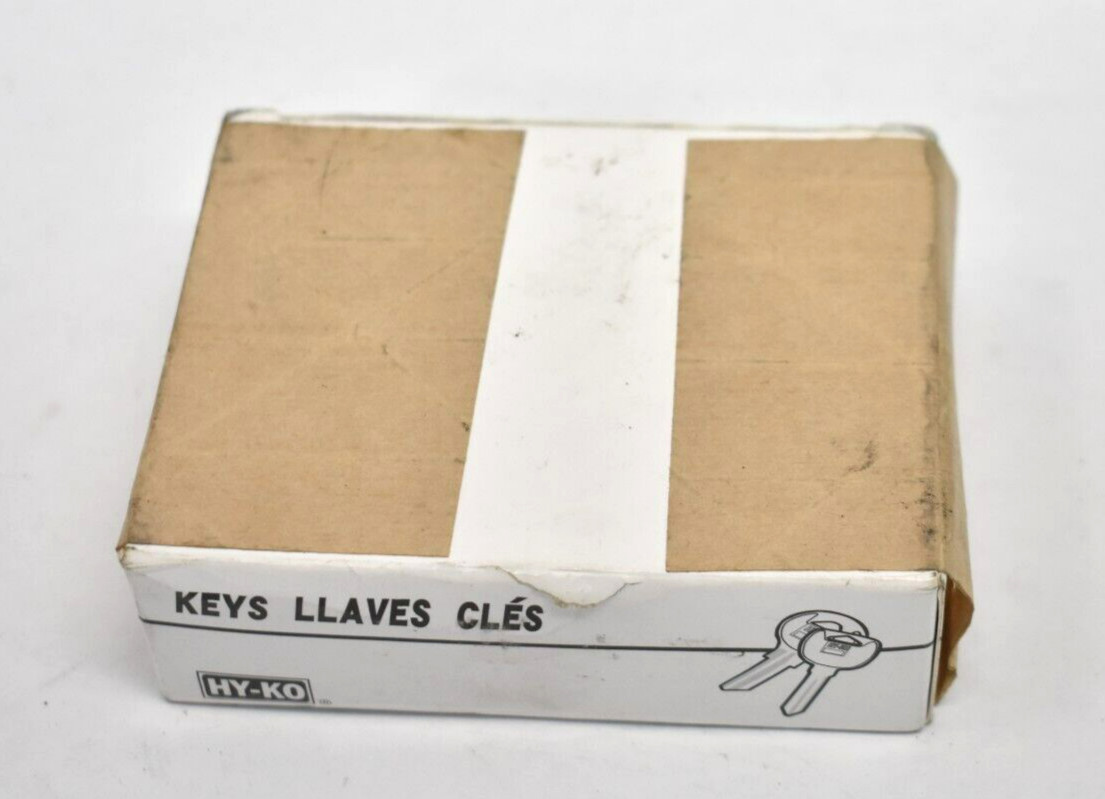 Lot of 50 Hy-Ko Residental Key Blanks Satin Nickel Finish 11050SC1 SC1