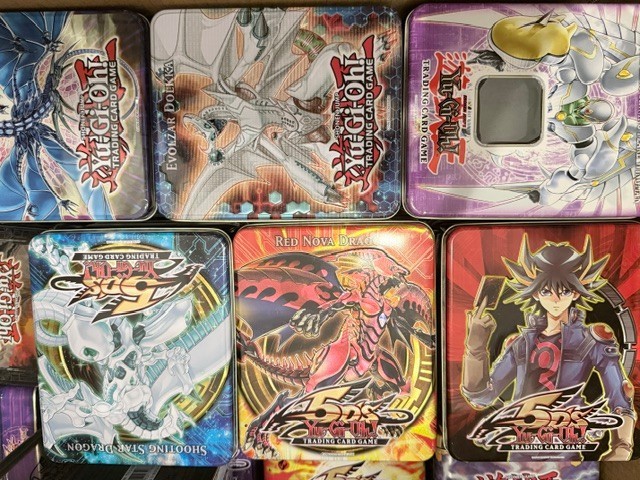 Yu-gi-oh! Collectible Empty Tin Box, No Cards, preowned